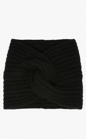 Max Mara In Wolle Yarn Hüte Schwarz | MMR594312