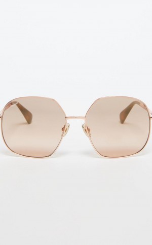 Max Mara Metal Sonnenbrille Gold | MMR594290