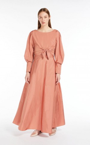 Max Mara Taffeta Bluse Rosa | MMR593624