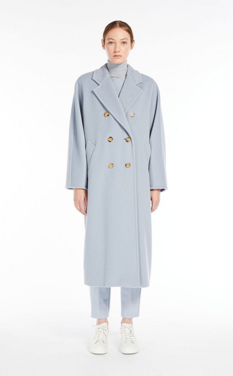 Max Mara 101801 Icon Mäntel Hellblau | MMR593830