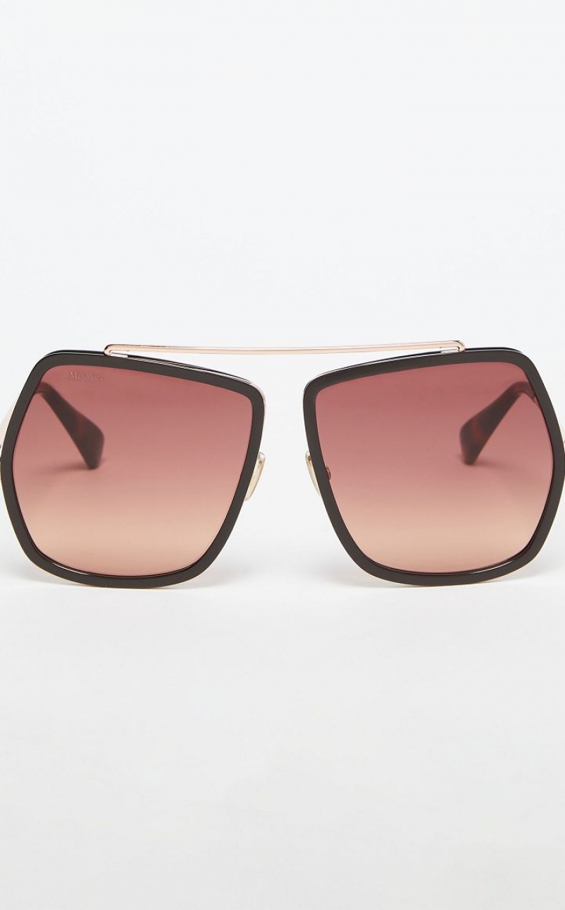 Max Mara Butterfly Sonnenbrille Fuchsie | MMR594292