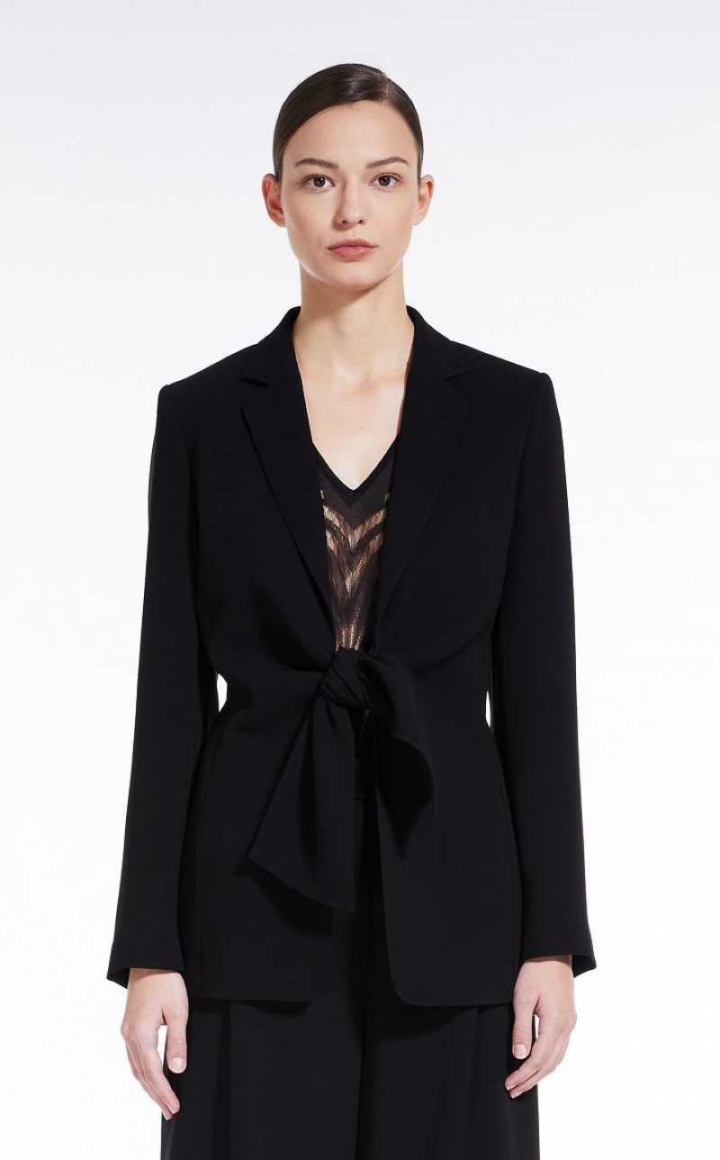 Max Mara Cady With Bow Anzüge Schwarz | MMR593492