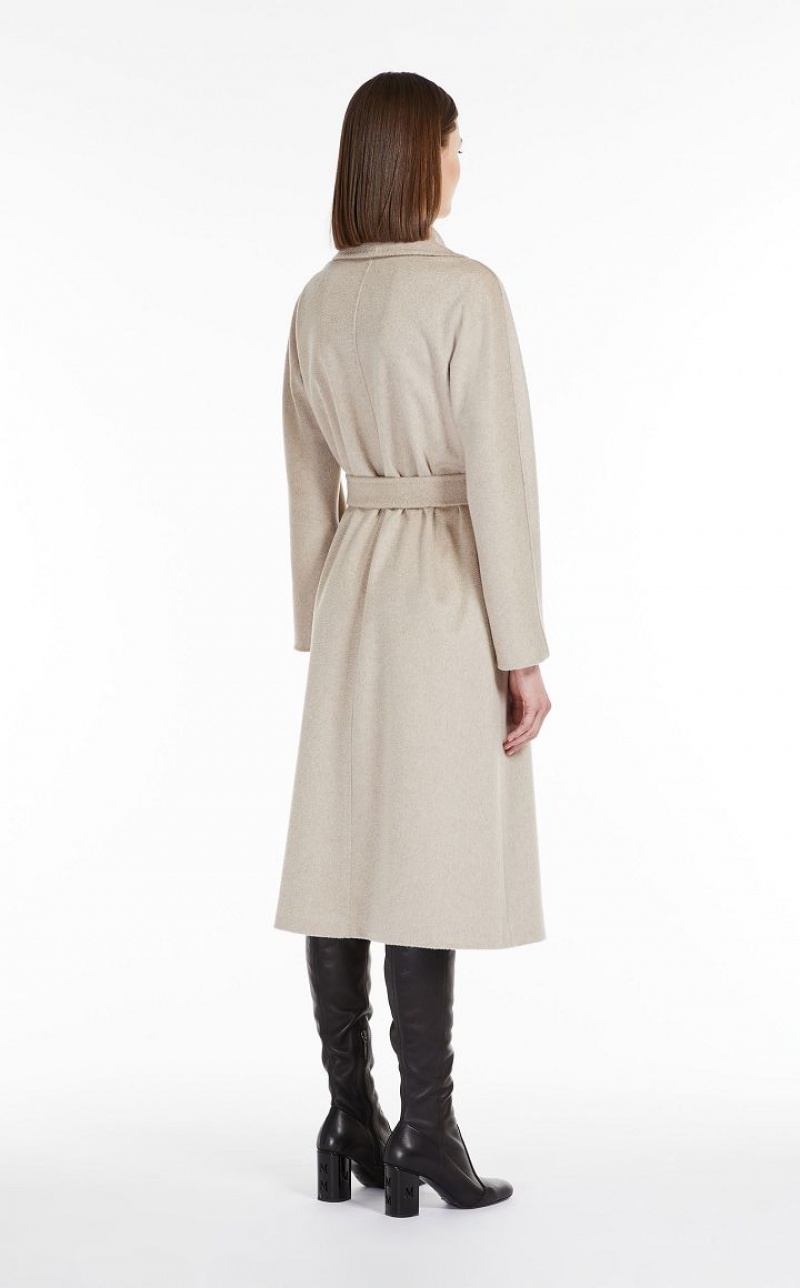 Max Mara Cashmere, Alpaca And Wolle Mäntel Beige | MMR593852