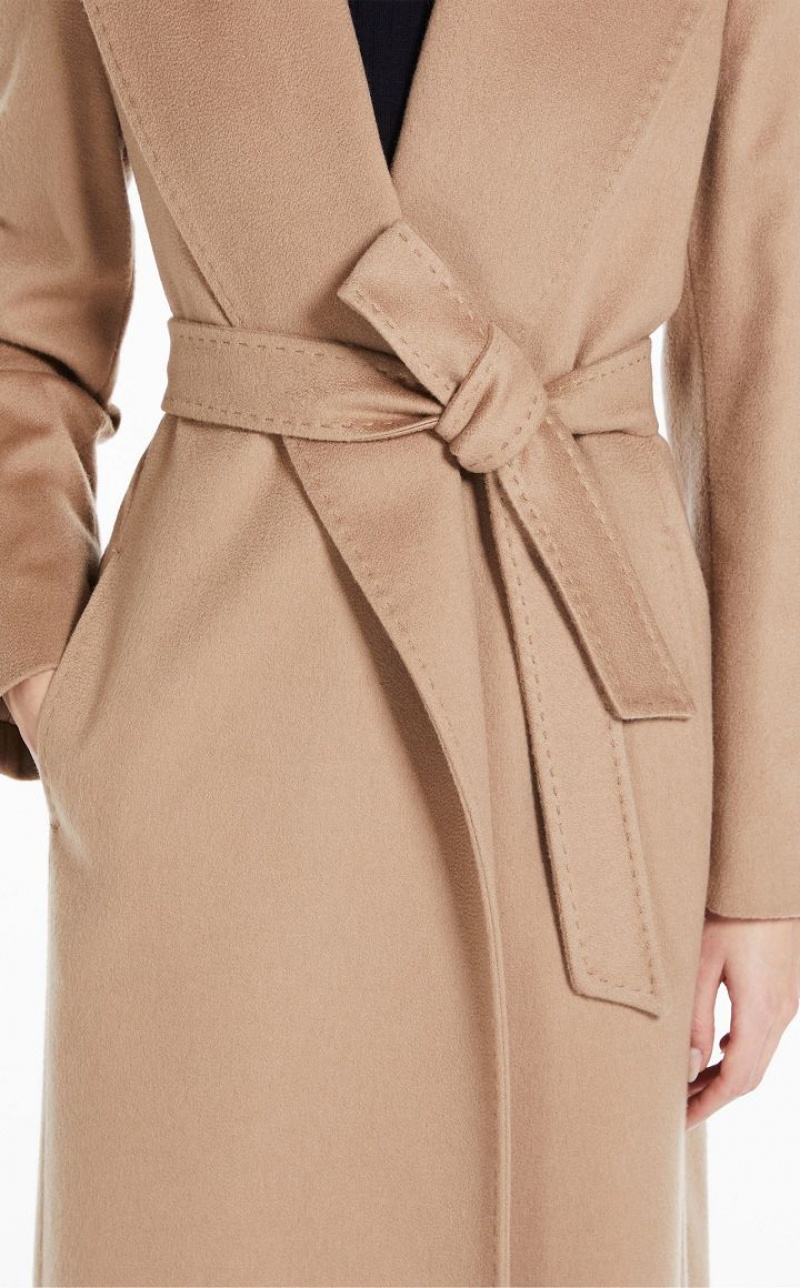 Max Mara Cashmere Robe Mäntel Braun | MMR593895