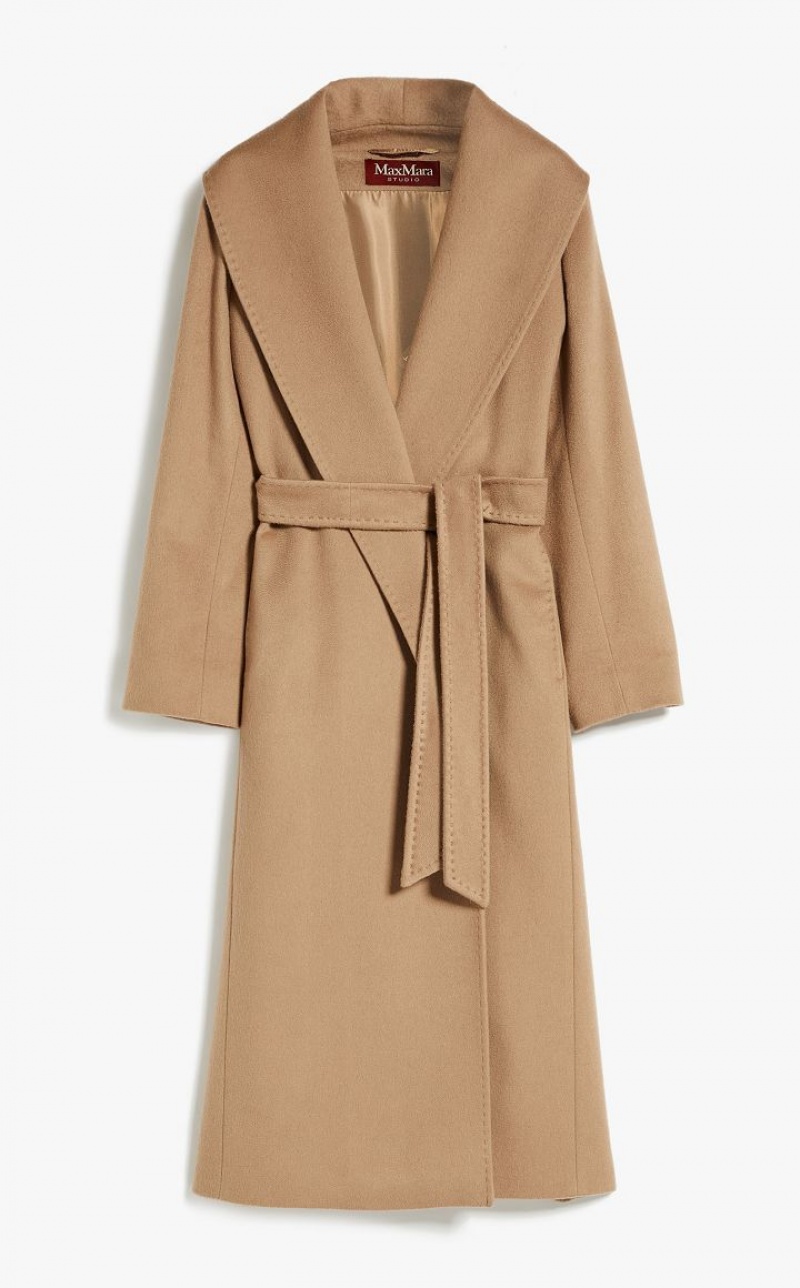 Max Mara Cashmere Robe Mäntel Braun | MMR593895