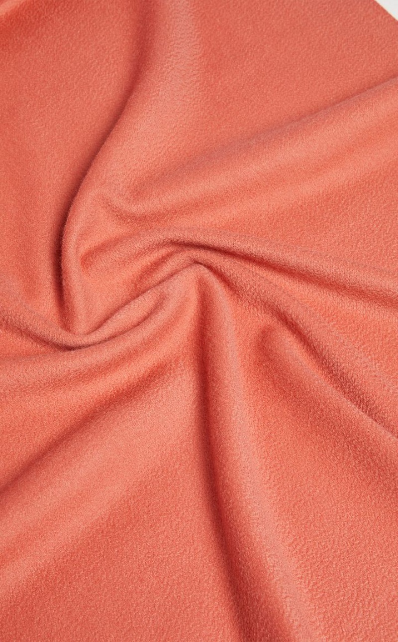 Max Mara Cashmere Stole With Embroidery Schals Rosa | MMR594275