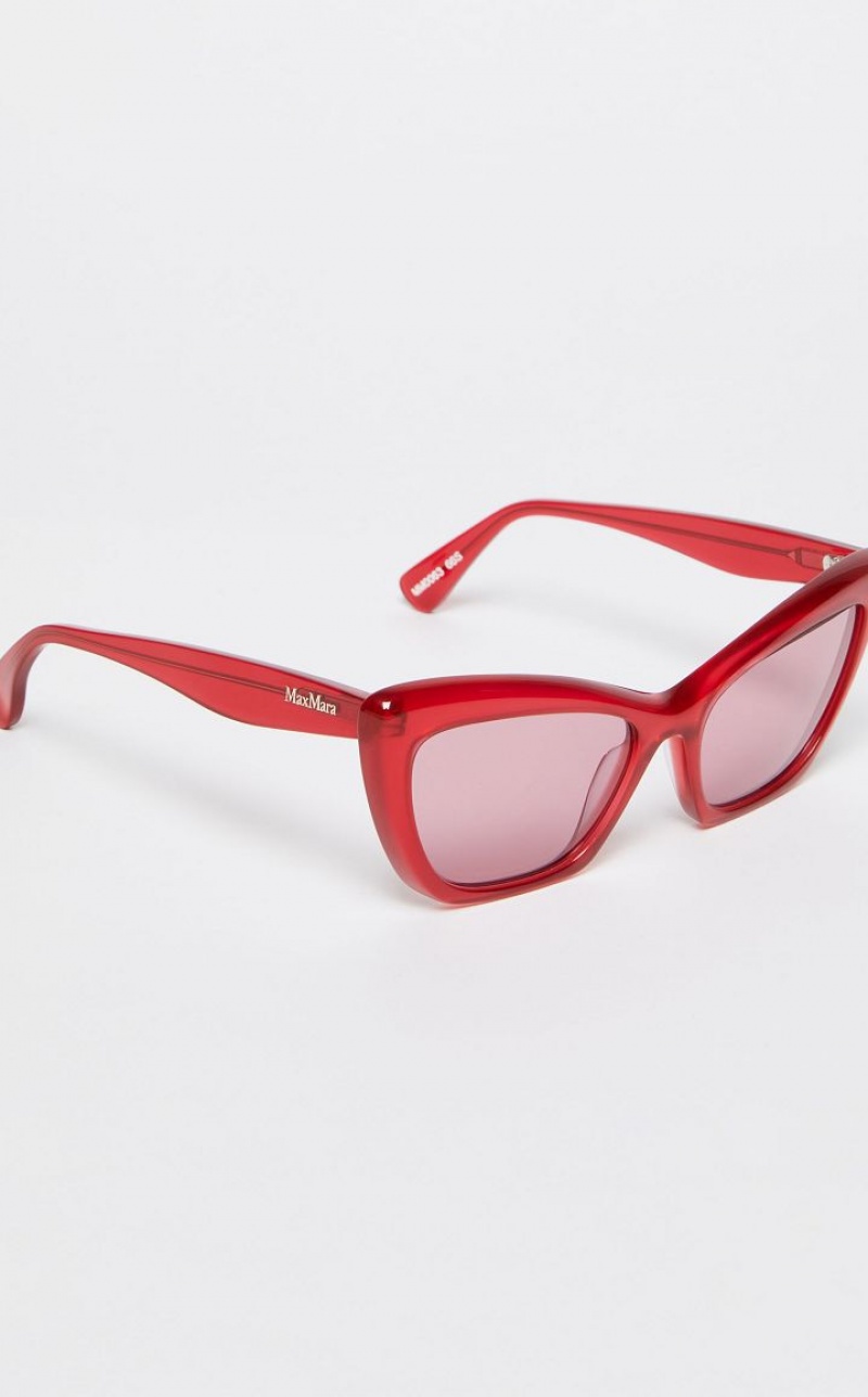 Max Mara Cat-eye Sonnenbrille Rot | MMR594296