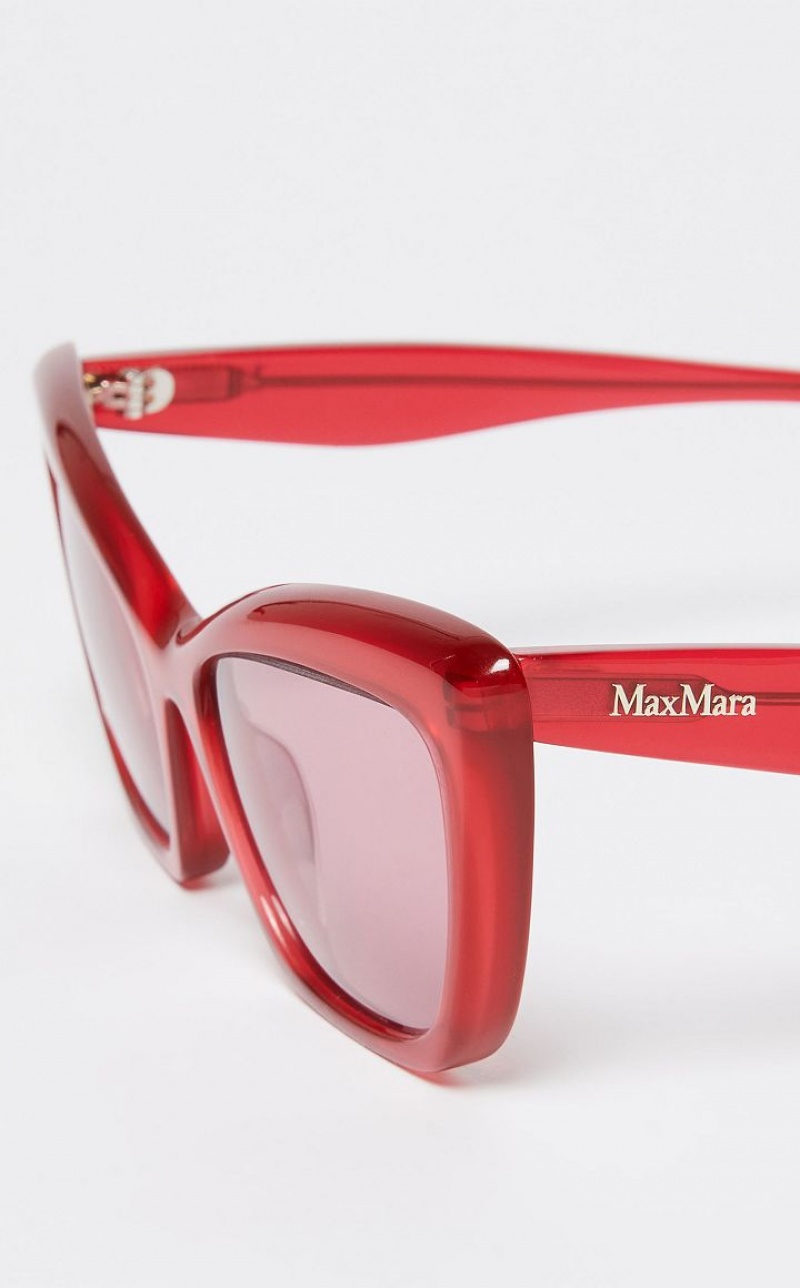 Max Mara Cat-eye Sonnenbrille Rot | MMR594296