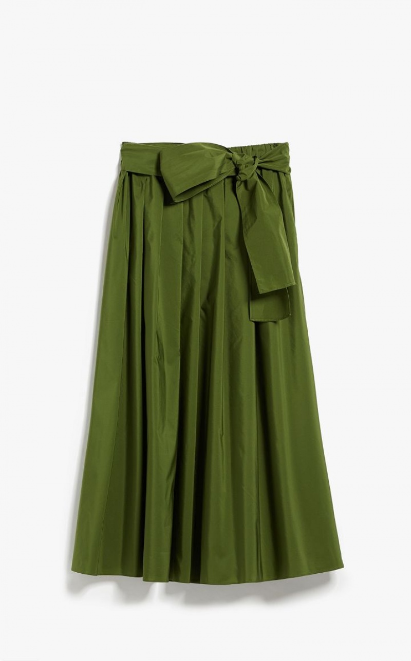 Max Mara Full In Taffeta Röcke Grün | MMR593730