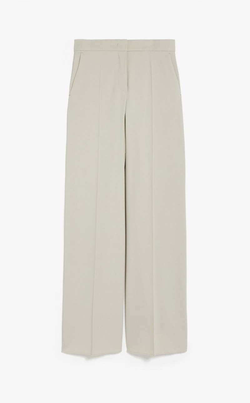 Max Mara High-waisted Wolle Anzüge Braun | MMR593496