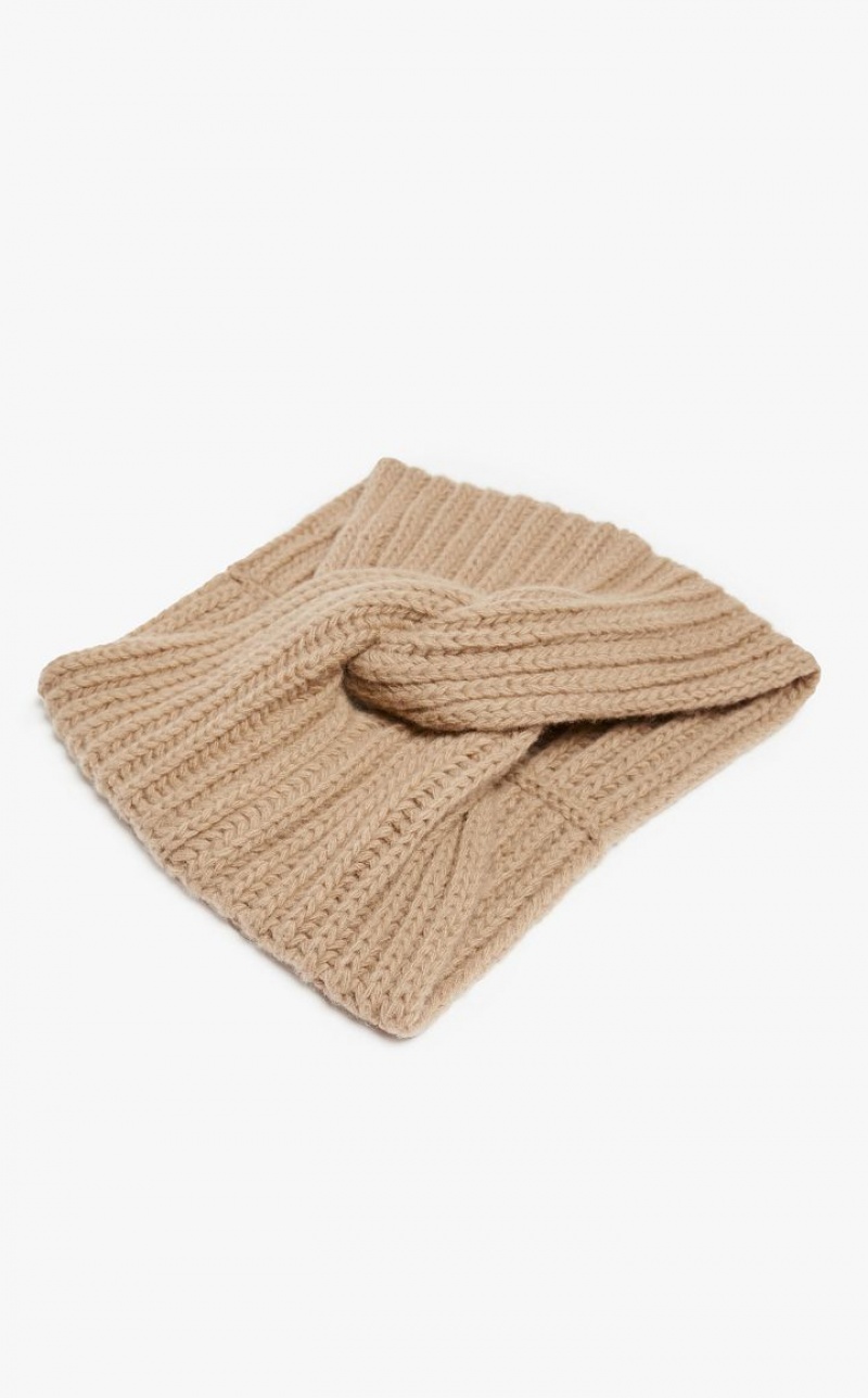 Max Mara In Wolle Yarn Hüte Braun | MMR594315