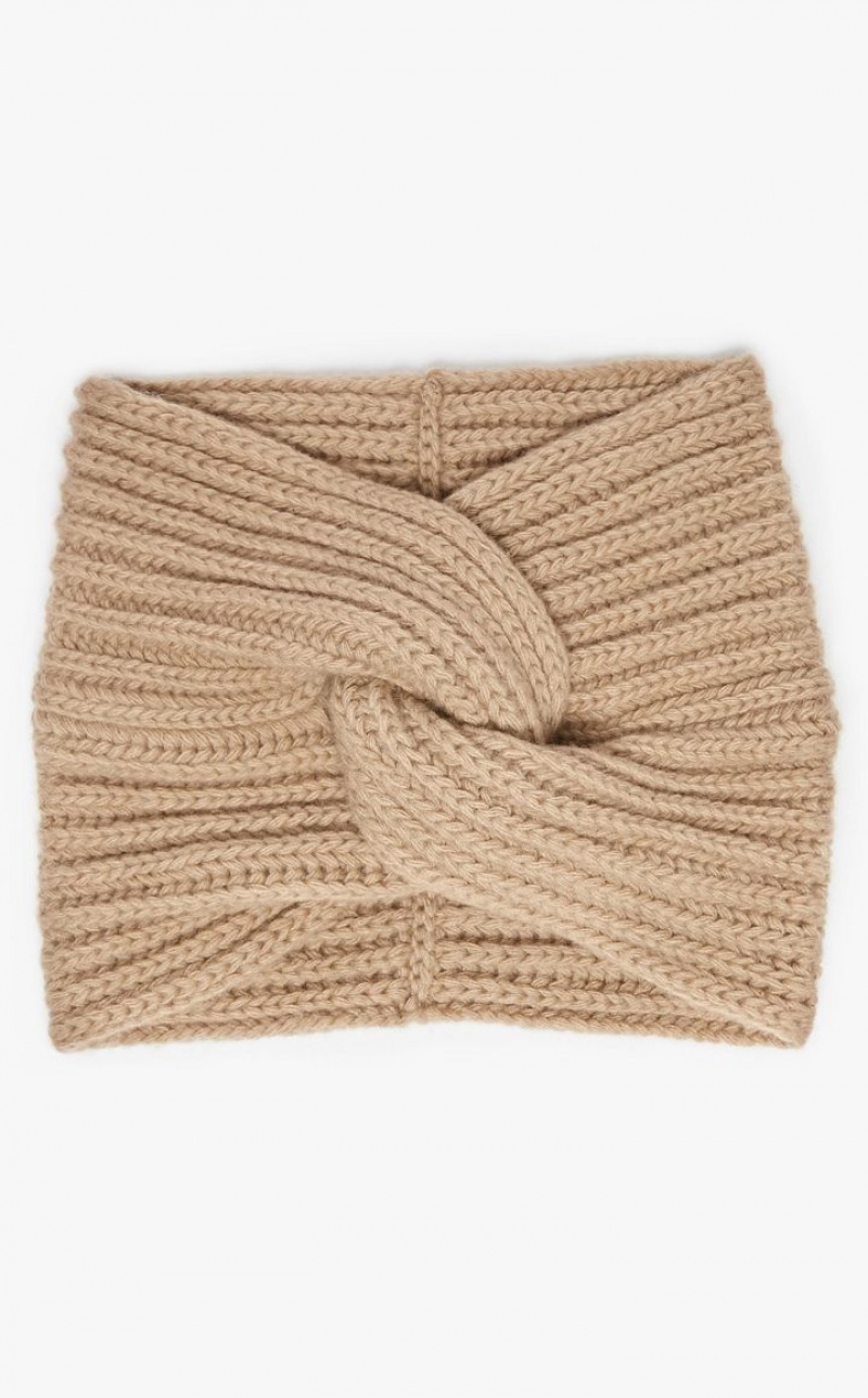 Max Mara In Wolle Yarn Hüte Braun | MMR594315