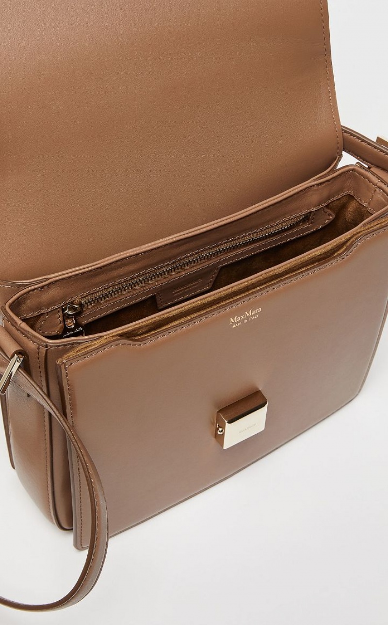 Max Mara Leder MM Bag Braun | MMR594121