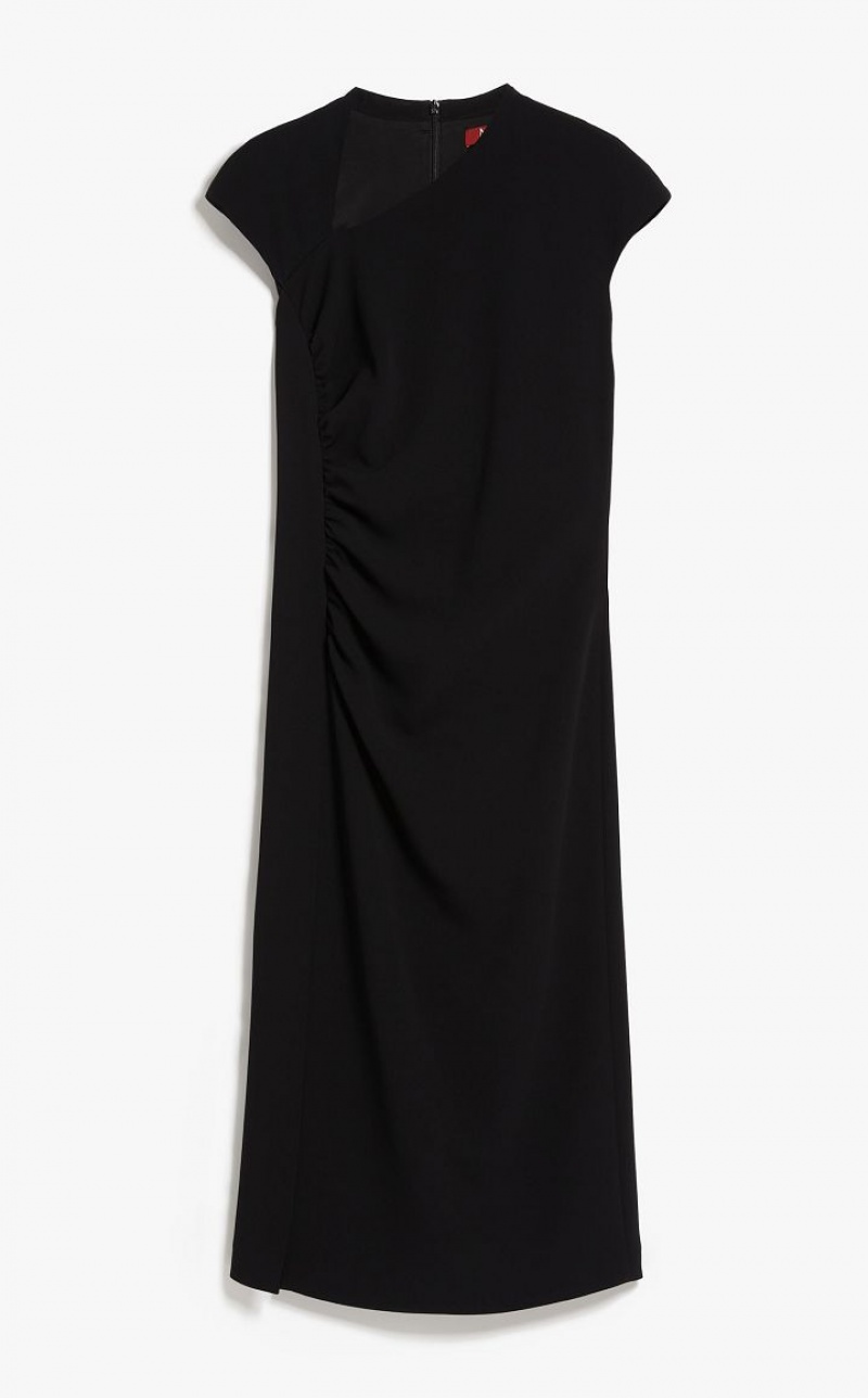 Max Mara Long Cady Kleid Schwarz | MMR593409