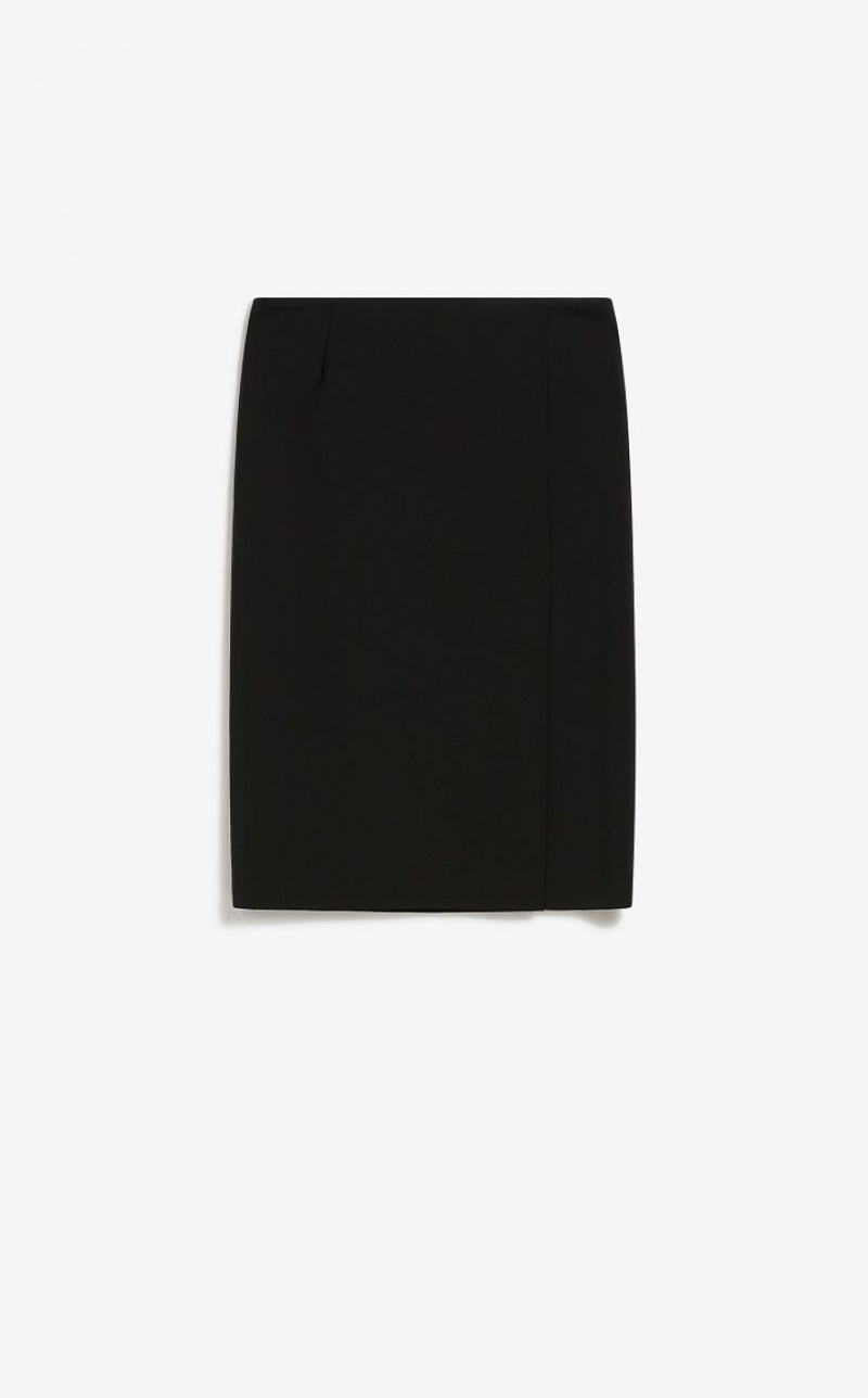 Max Mara Low-rise Midi Röcke Schwarz | MMR593722