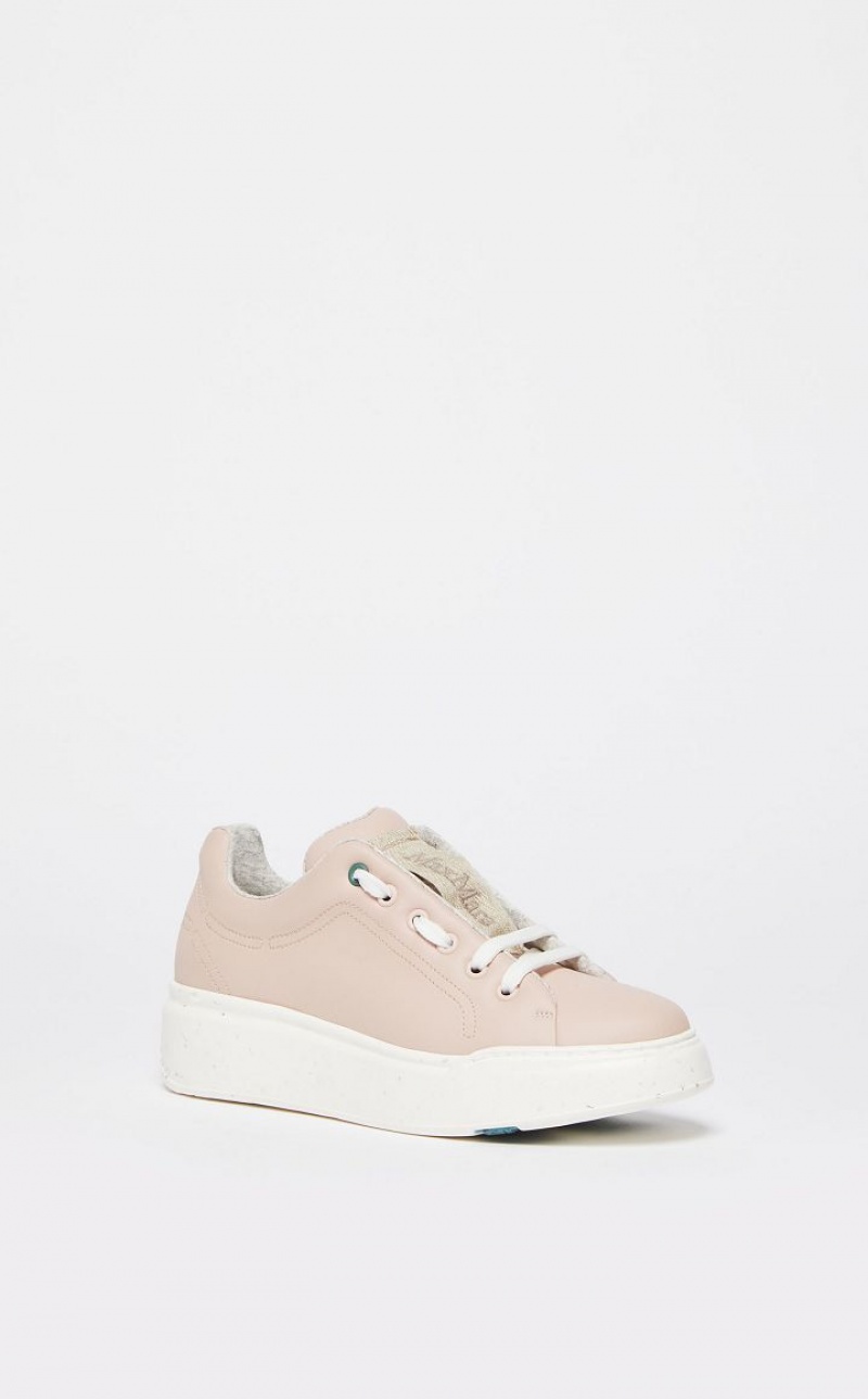 Max Mara Maxigreen Trainers With Chunky Sole Sneakers Rosa | MMR594212