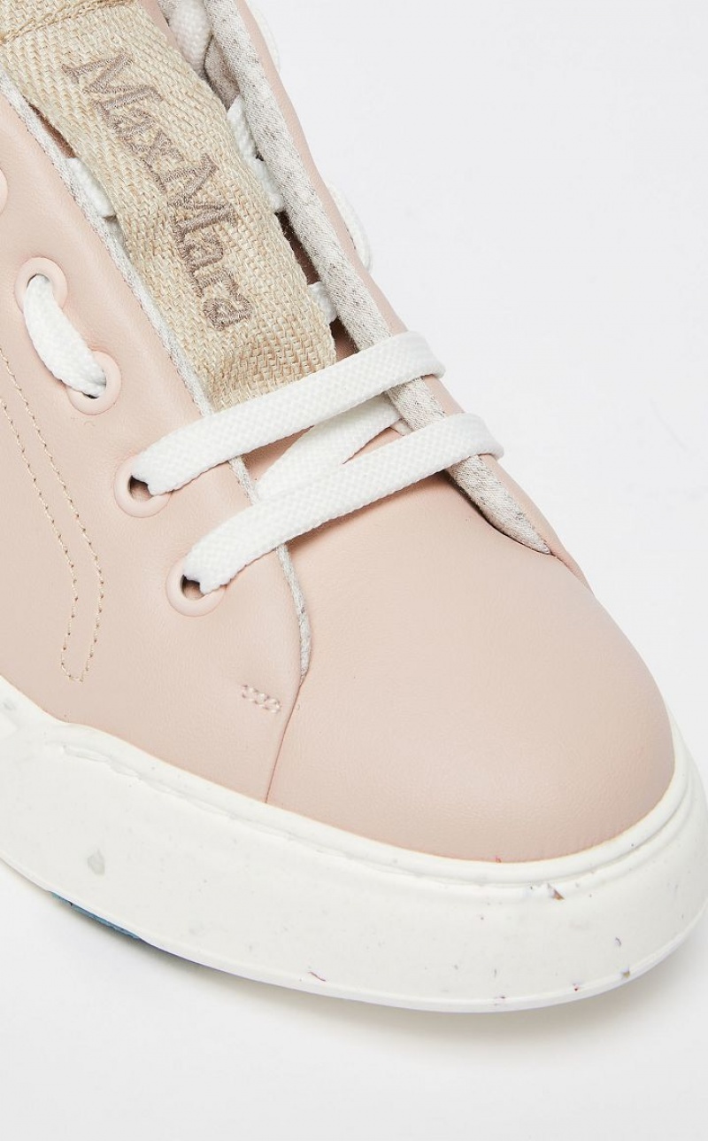 Max Mara Maxigreen Trainers With Chunky Sole Sneakers Rosa | MMR594212