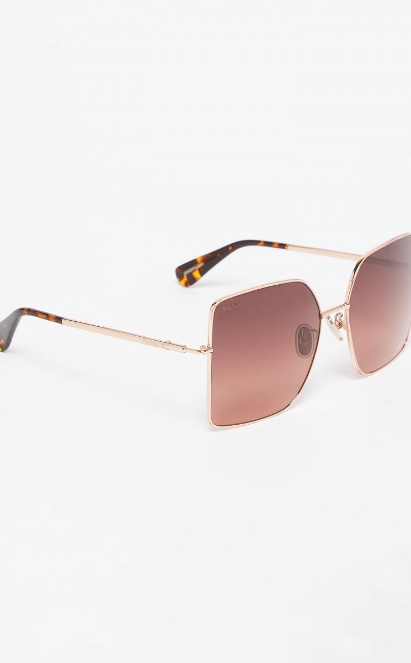 Max Mara Metal Sonnenbrille Fuchsie | MMR594288