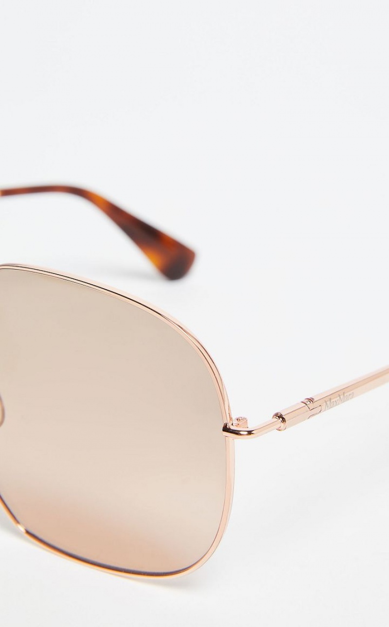 Max Mara Metal Sonnenbrille Gold | MMR594290