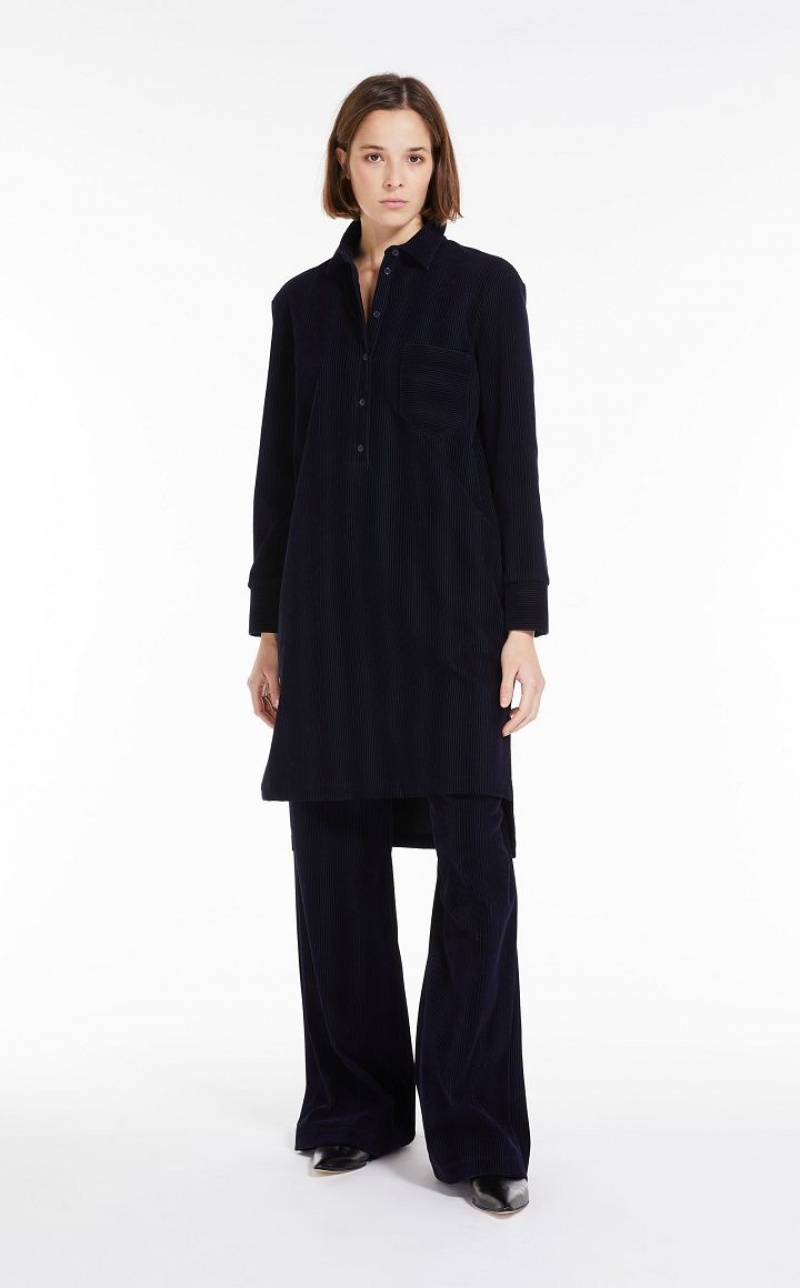 Max Mara Milano Jersey Hosen Navy | MMR593818