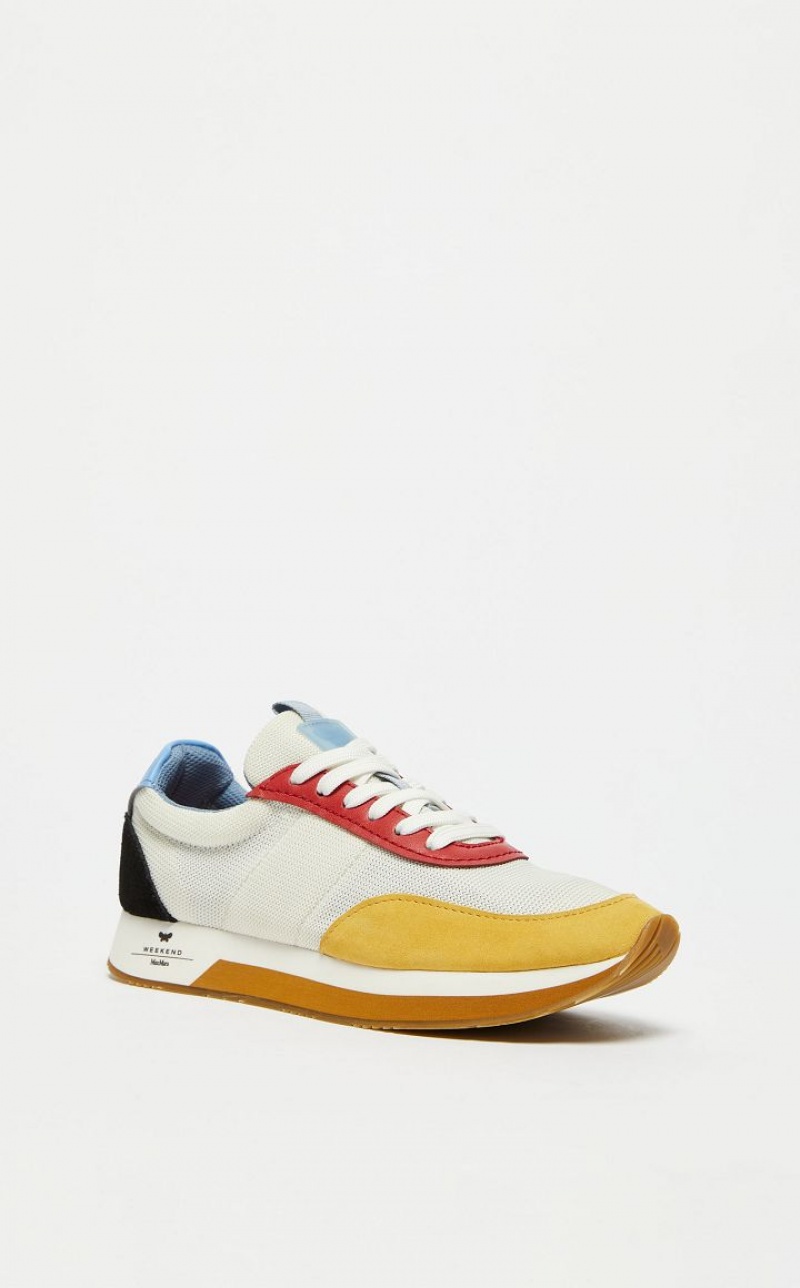 Max Mara Nylon Sneakers Braun | MMR594215