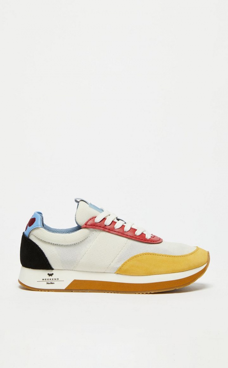 Max Mara Nylon Sneakers Braun | MMR594215