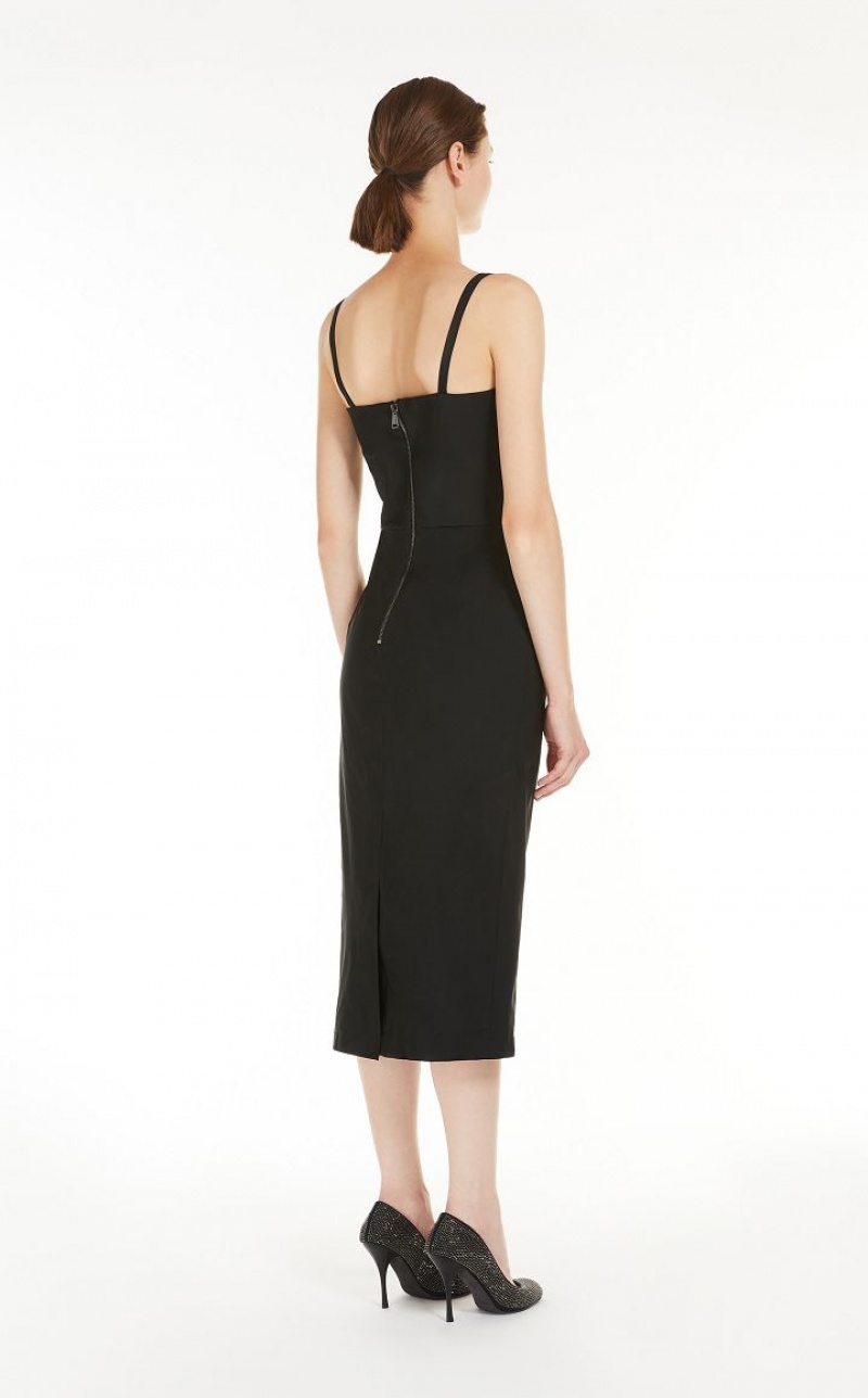 Max Mara Radzimir Bustier Kleid Schwarz | MMR593370