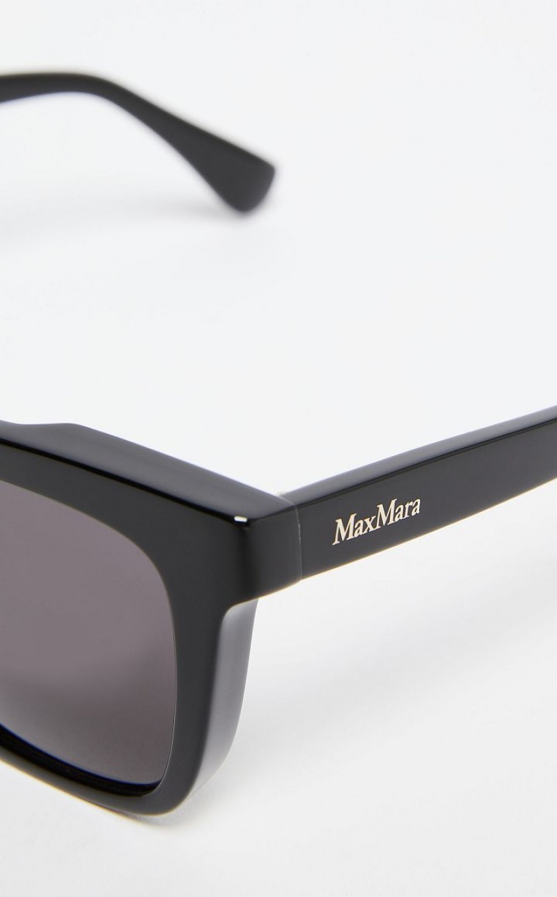 Max Mara Square Sonnenbrille Schwarz | MMR594300