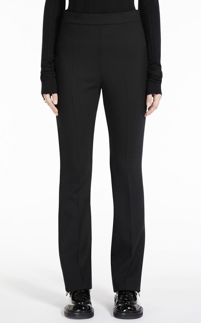 Max Mara Stretch Wolle-blend Anzüge Schwarz | MMR593491