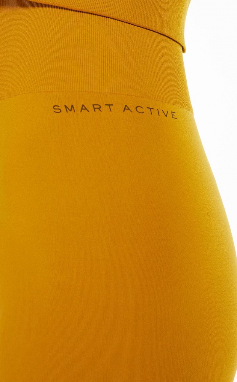 Max Mara Technical Fabric Leggings Hosen Mango | MMR593771