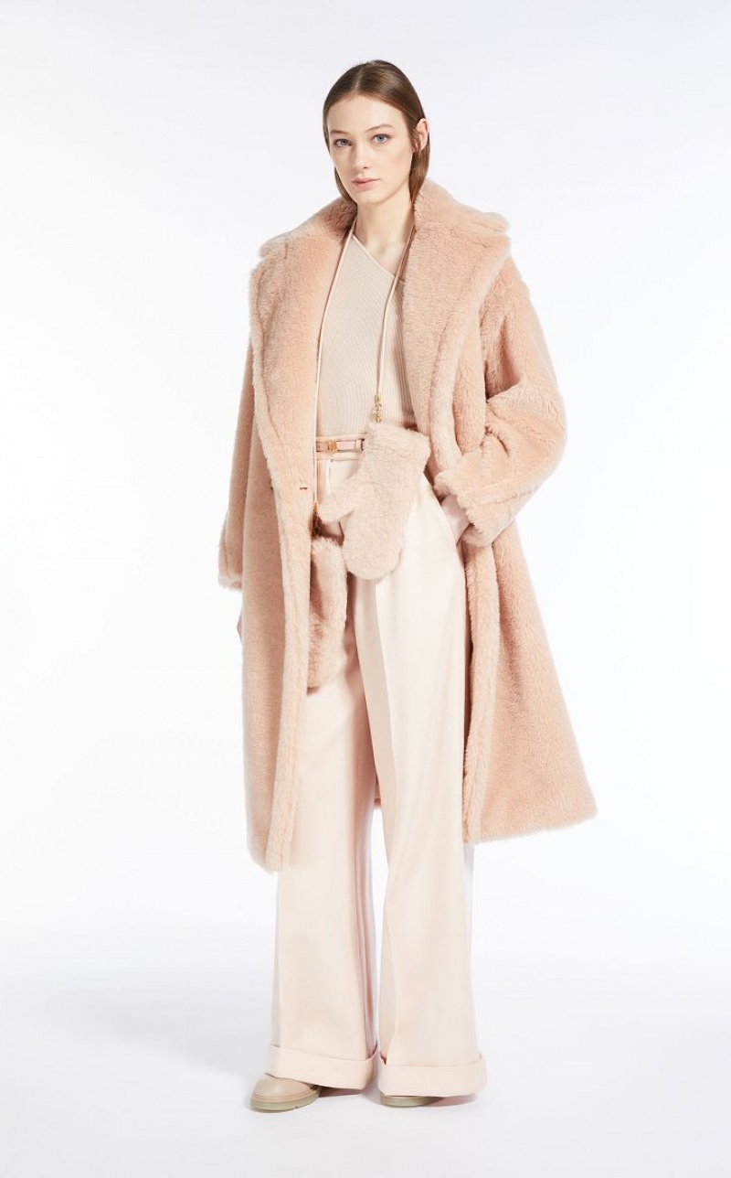 Max Mara Teddy Bear Icon Mäntel Rosa | MMR593890