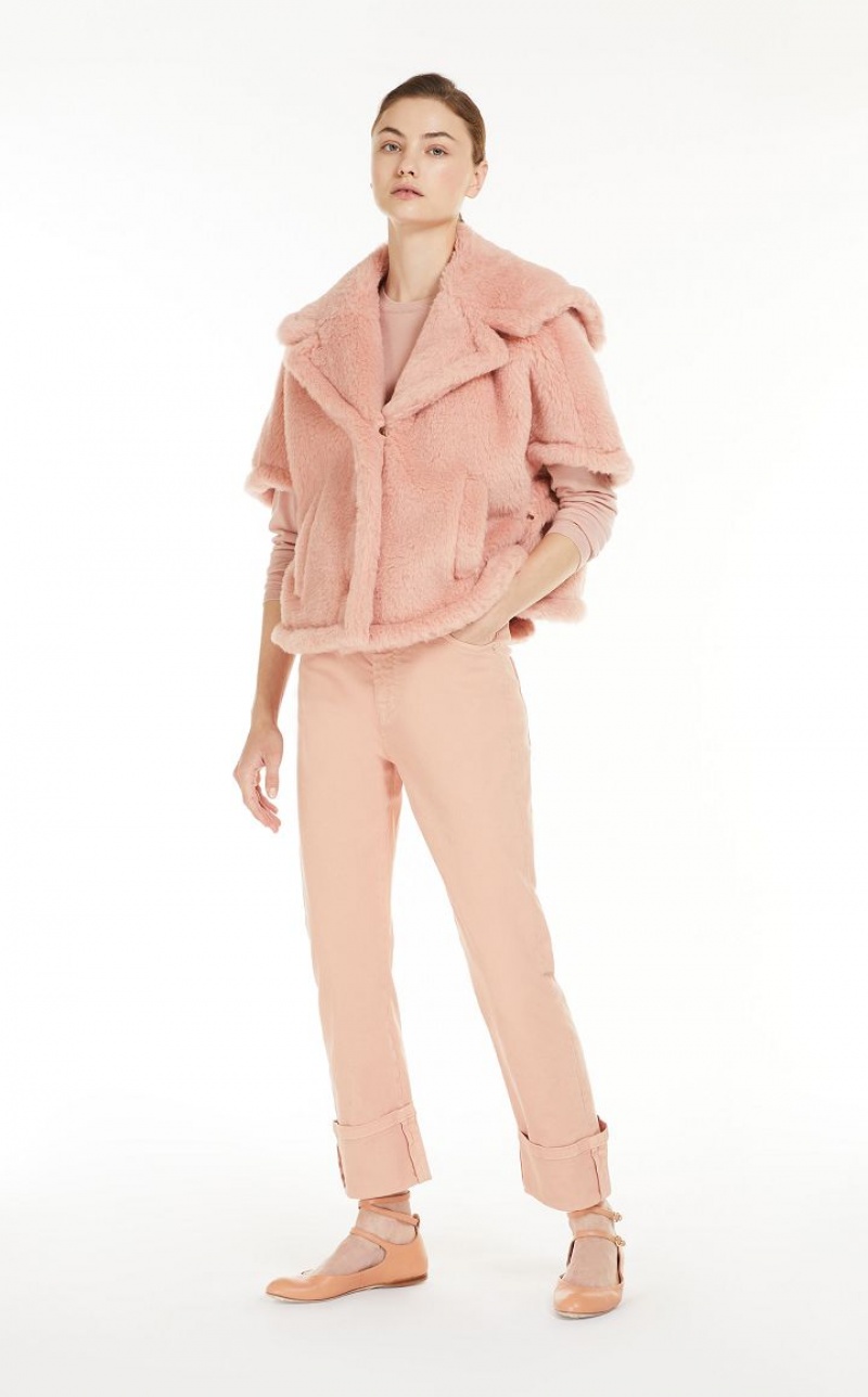 Max Mara Teddy Fabrice Capses Rosa | MMR593956