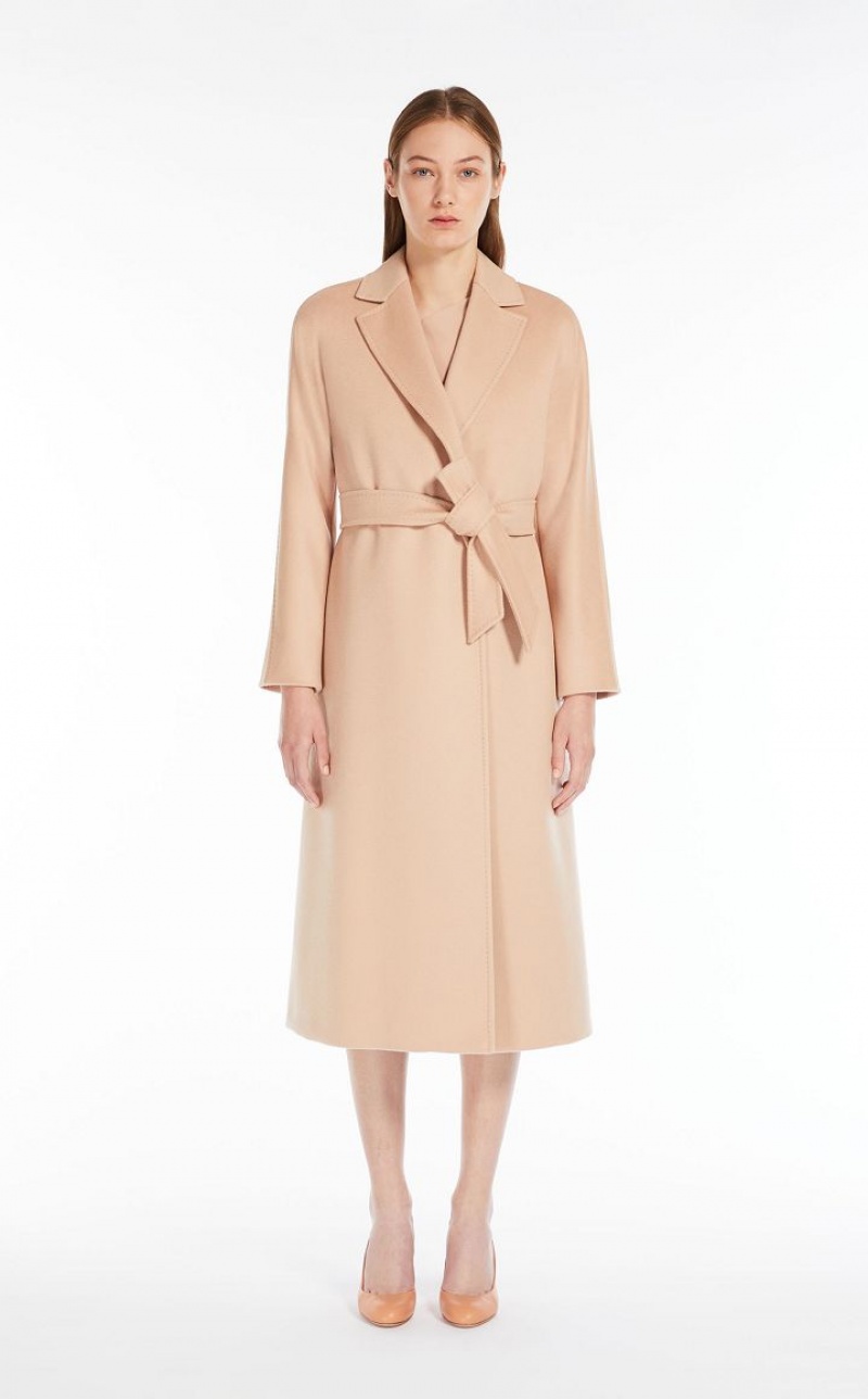 Max Mara Wolle Robe Mäntel Beige | MMR593874