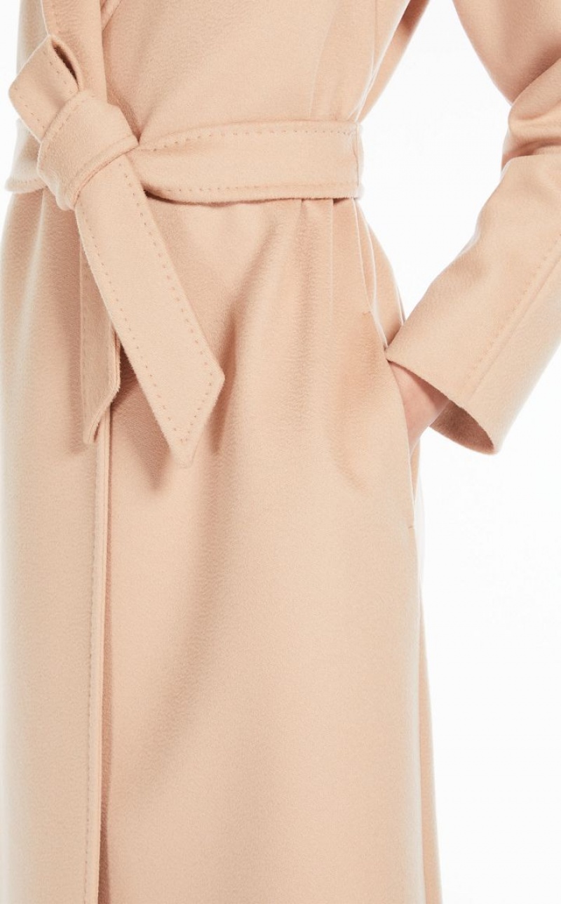 Max Mara Wolle Robe Mäntel Beige | MMR593874