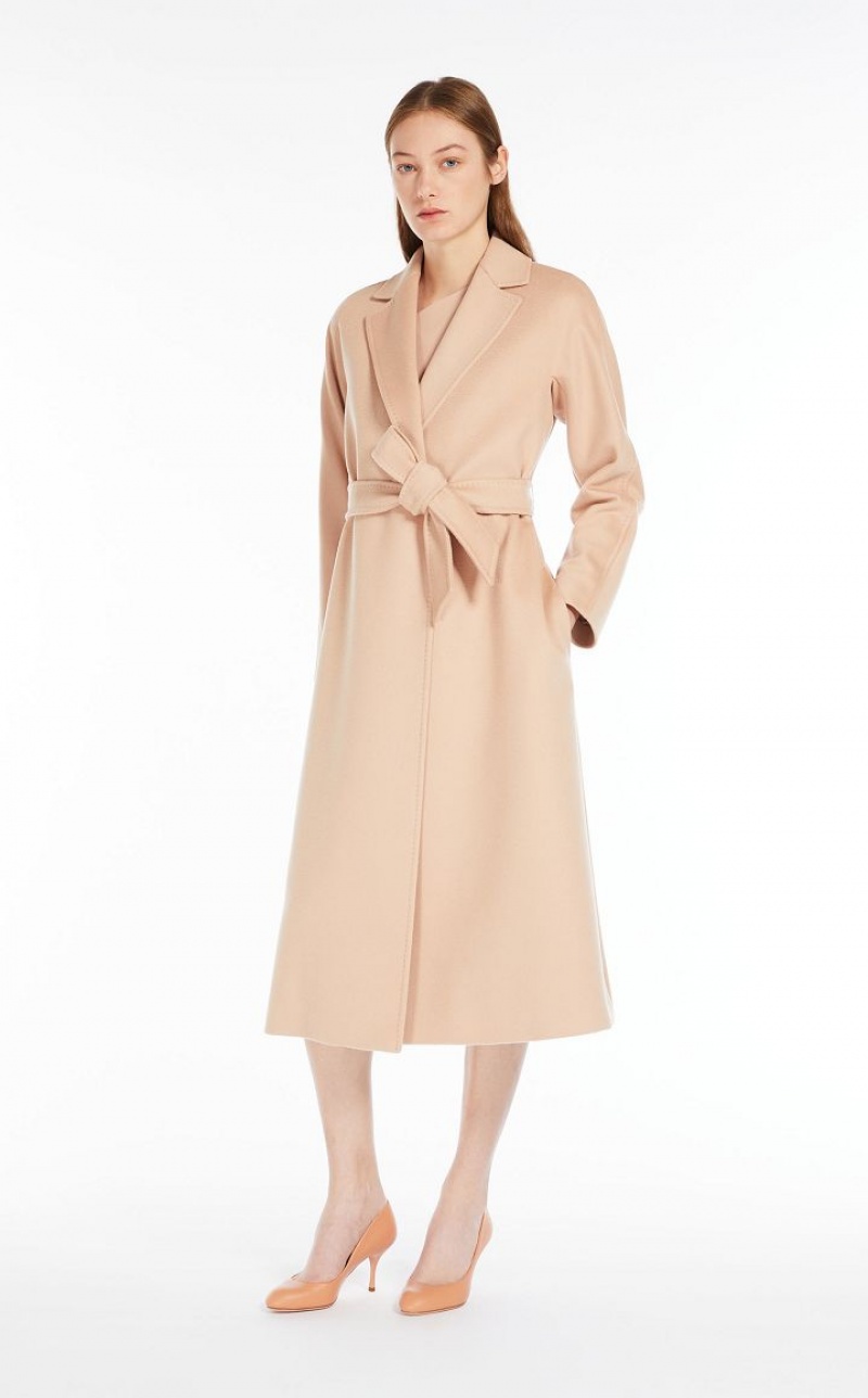 Max Mara Wolle Robe Mäntel Beige | MMR593874