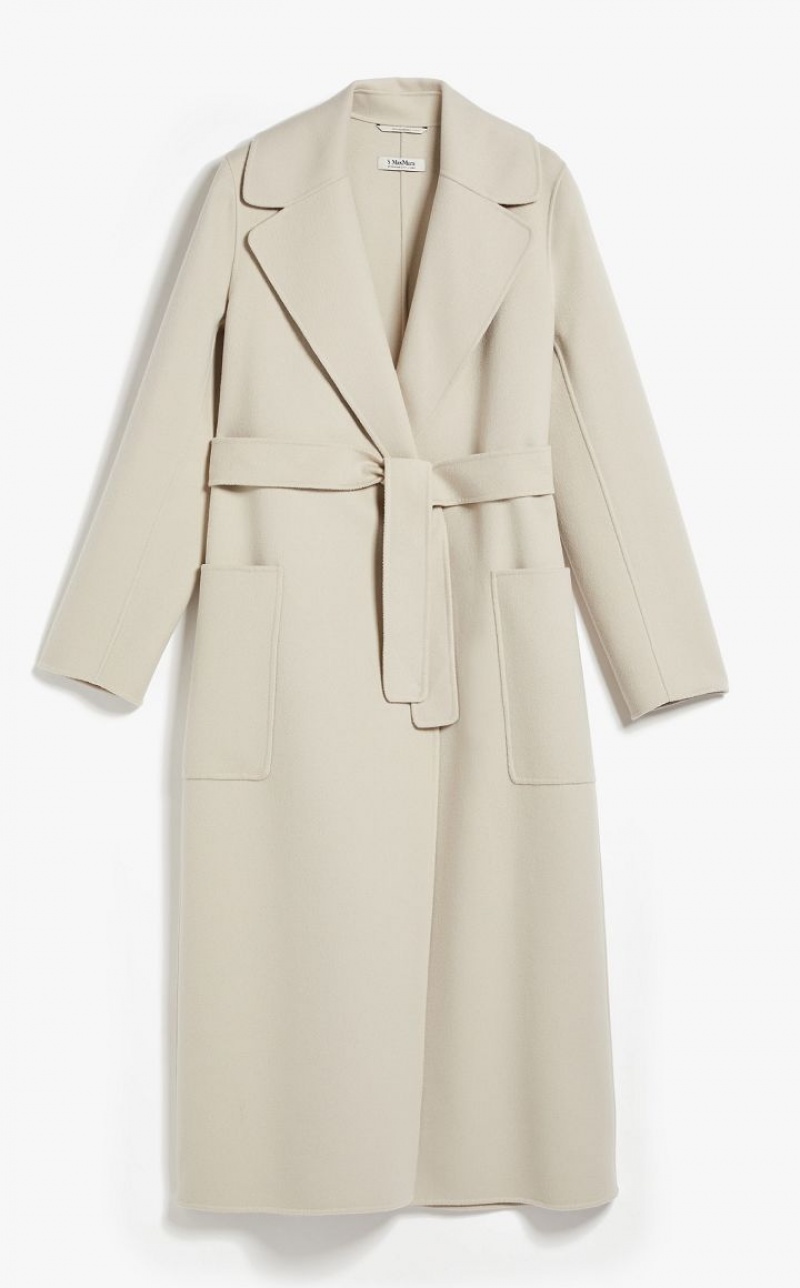 Max Mara Wolle Robe Mäntel Beige | MMR593917