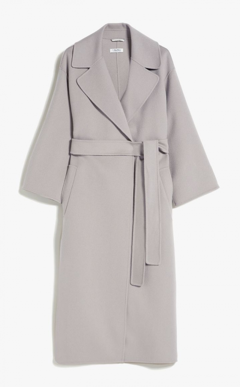 Max Mara Wolle Robe Mäntel Hellgrau | MMR593880