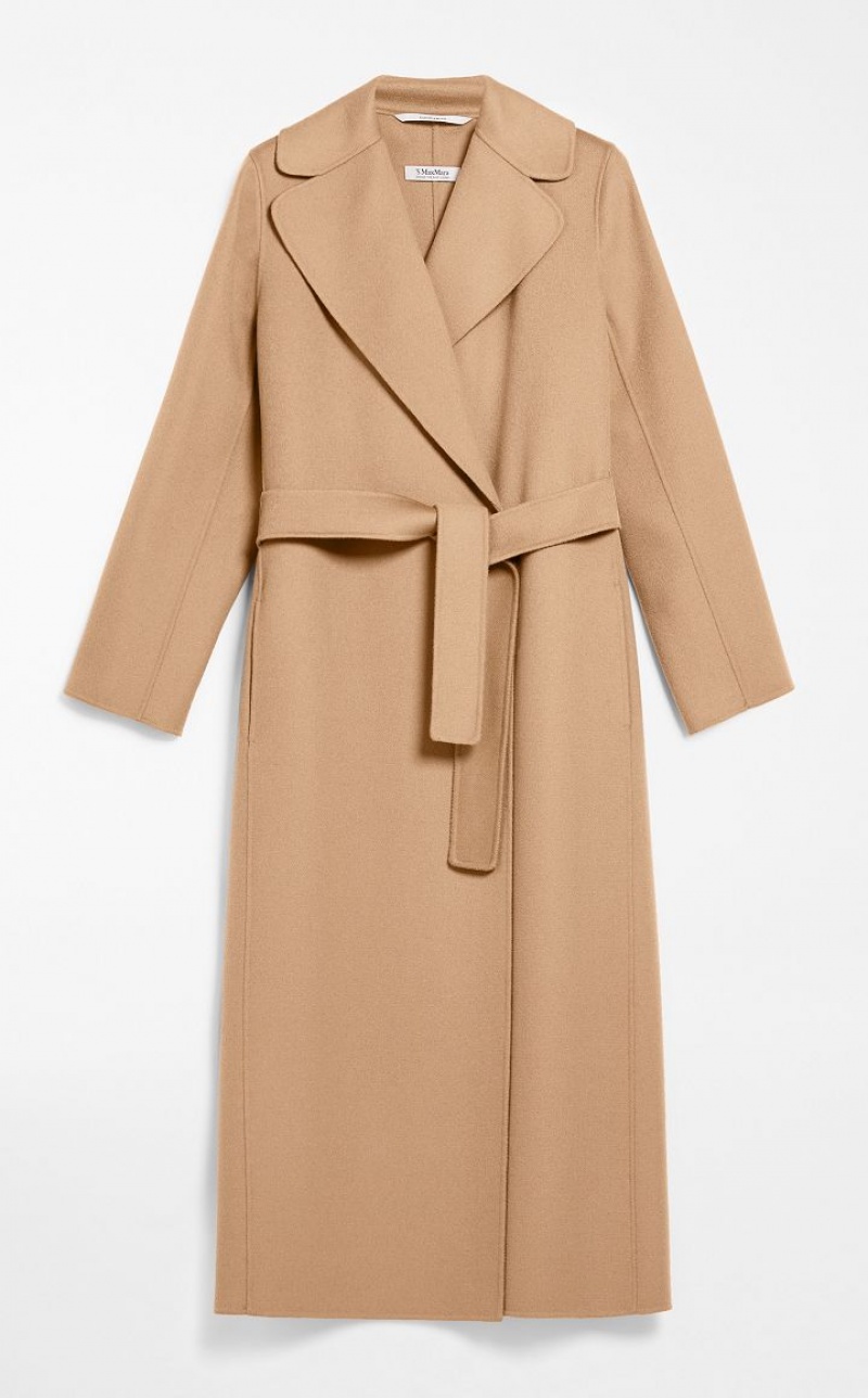 Max Mara Wolle Robe-style Mäntel Braun | MMR593902