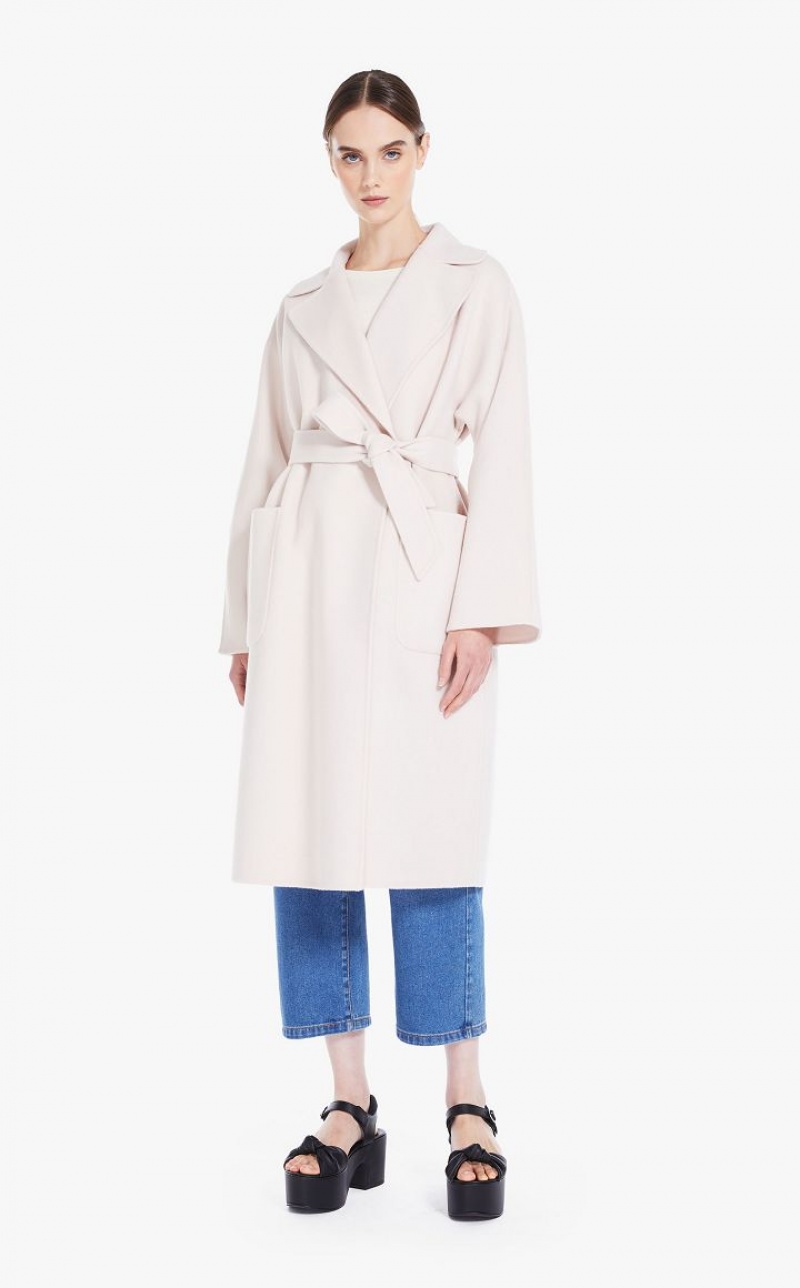 Max Mara Wrap In Wolle Mäntel Braun | MMR593870